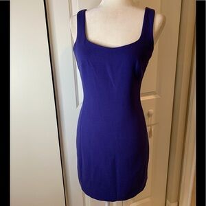 A/X Armani Exchange Bodycon Blue Dress